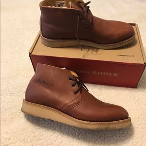 Red Wing Shoes, Mens Size 10, Chukka